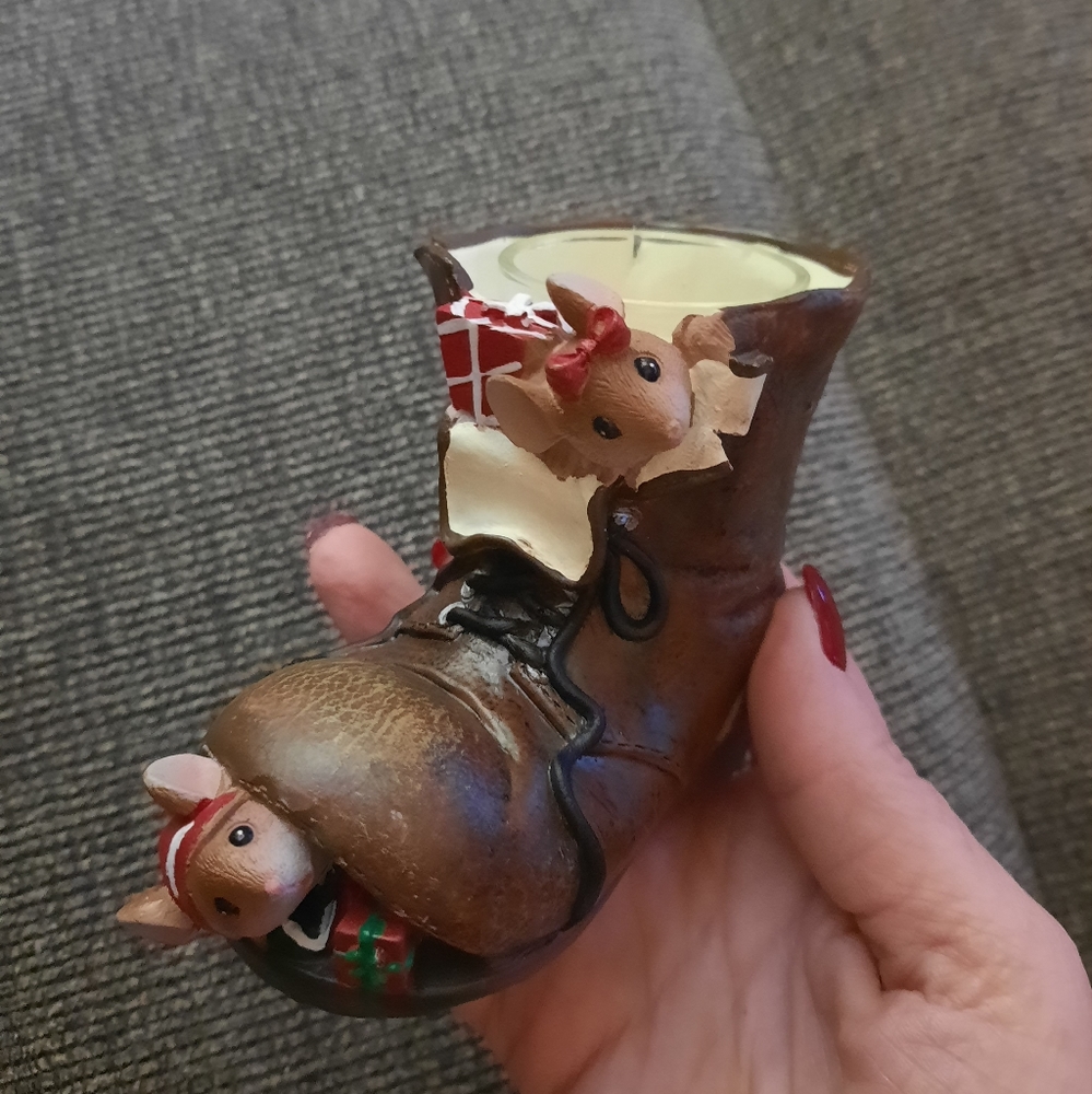 Yankee Candle Mice Boot